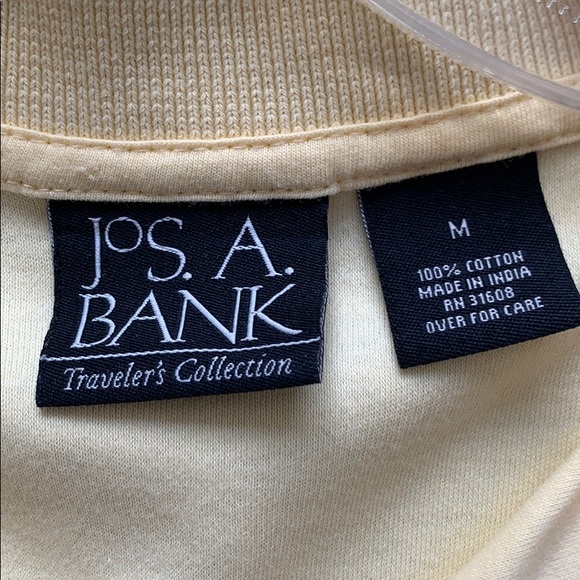 Jos A Bank Yellow Polo - Picture 2 of 2